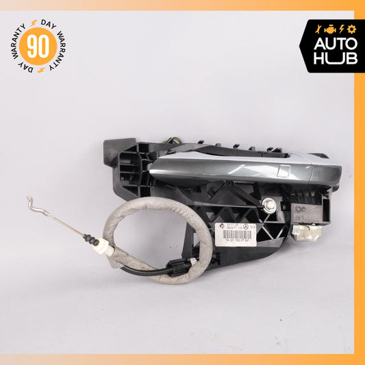 07-13 Mercedes W221 S550 S600 Rear Left Exterior Door Handle Keyless Go OEM - photo 1