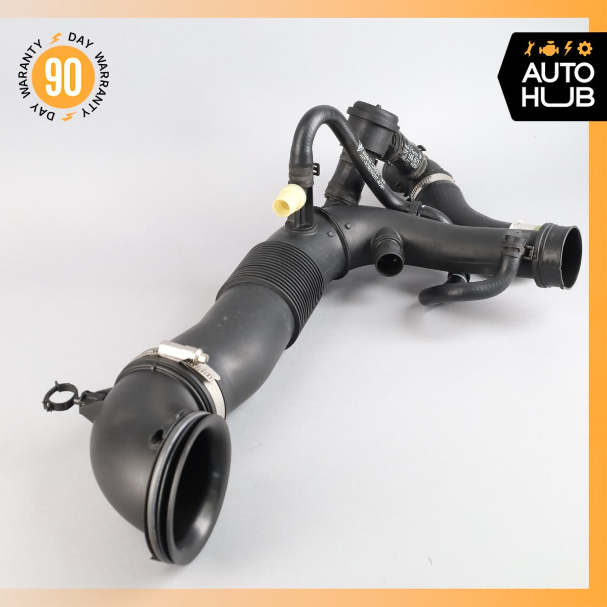 15-18 Porsche Cayenne 958 GTS Left Driver Side Air Intake Cleaner Hose Tube OEM - photo 16