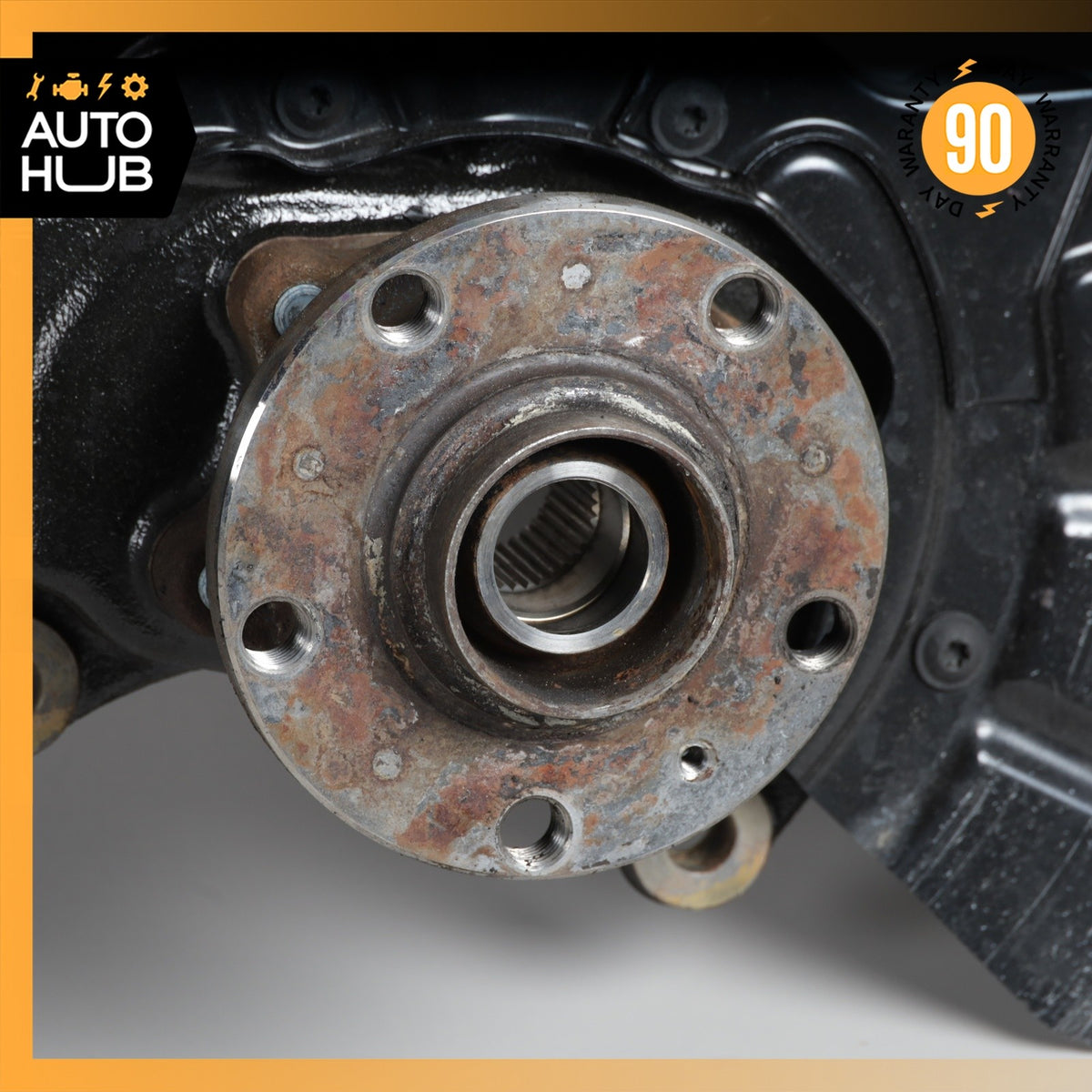 03-07 Bentley Continental GT Coupe Front Right Side Spindle Knuckle Hub OEM 81k - photo 7