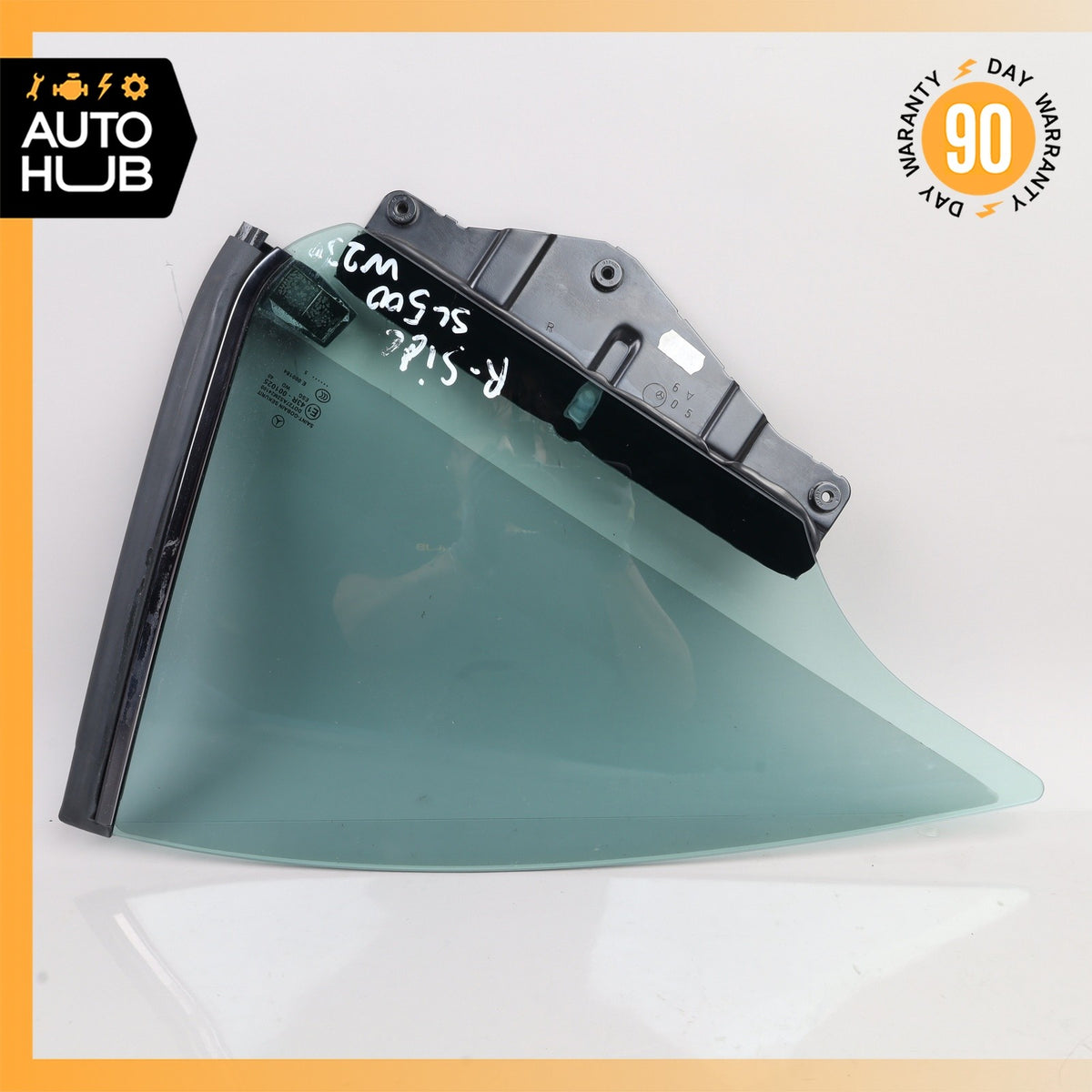 03-12 Mercedes R230 SL500 SL55 AMG Rear Right Side Quarter Window Glass OEM - photo 9