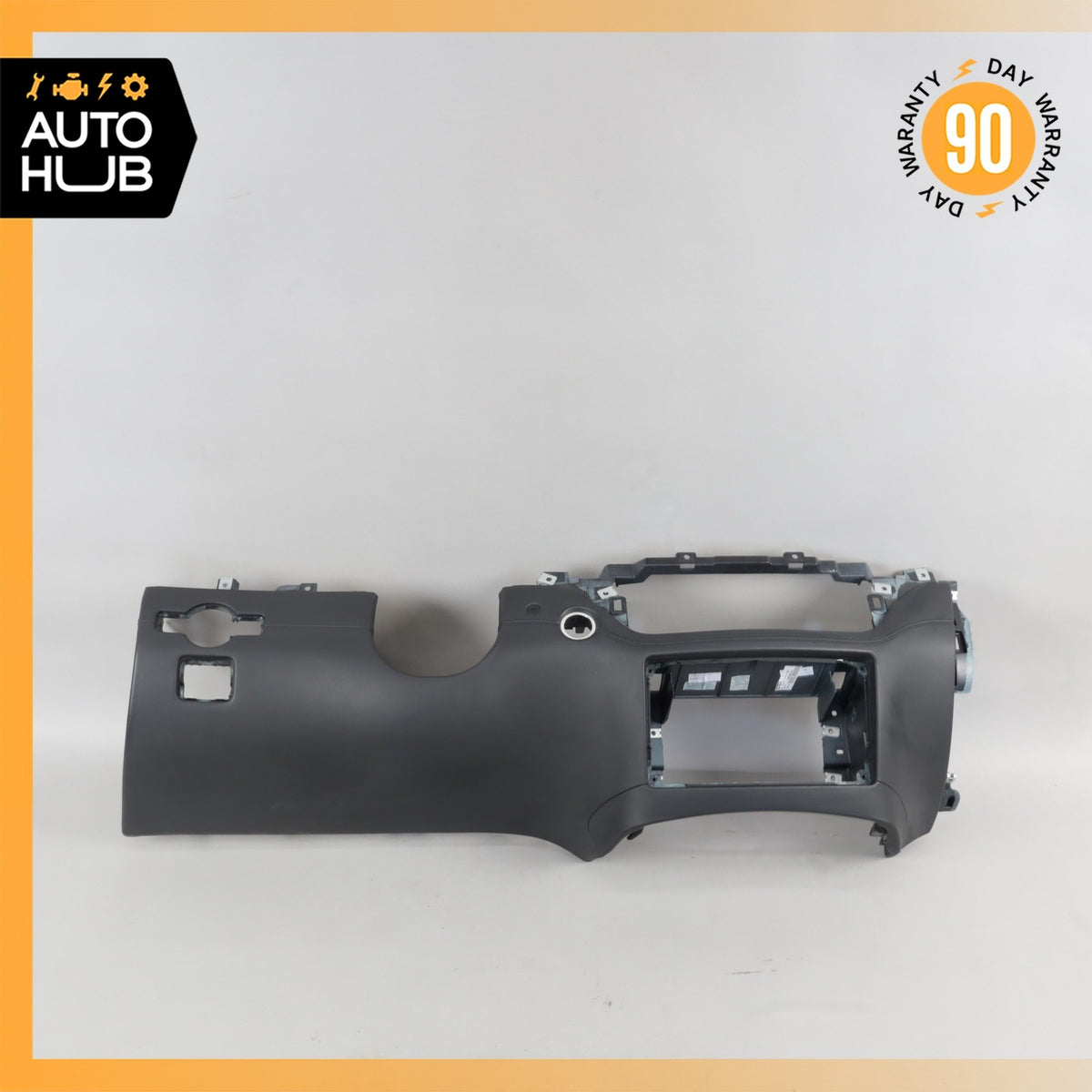07-13 Mercedes W221 S600 S65 Dashboard Lower Driver Knee Cover Panel Black OEM - photo 1