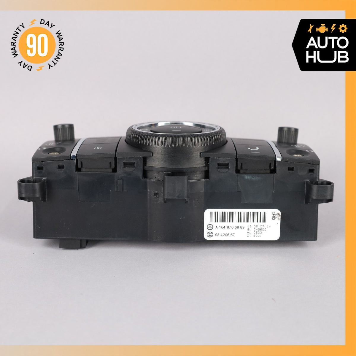 06-12 Mercedes W164 ML63 R350 R500 Rear A/C Heater Climate Control Switch OEM - photo 10