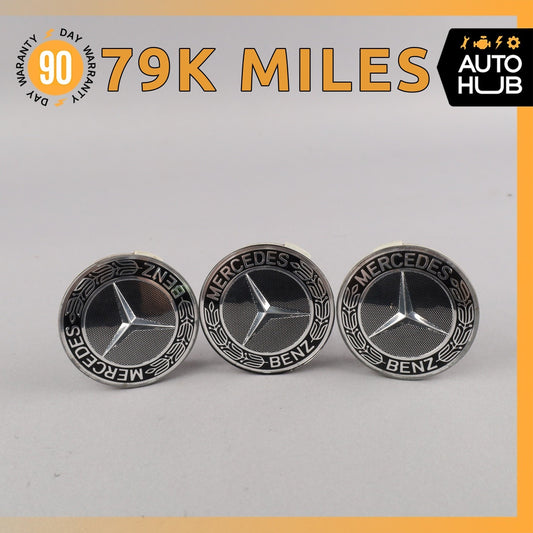 Mercedes R171 SLK280 Wheel Center Cap Cover Set of 3 1704000025 OEM - photo 1