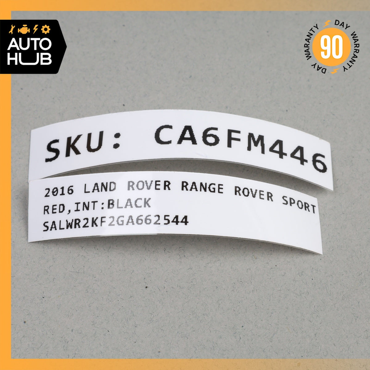 14-17 LR Range Rover Sport L494 Front Right Side Dash Monitor Switch Module OEM - photo 11