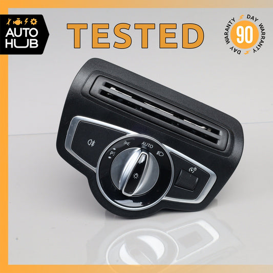 15-19 Mercedes X253 GLC300 C300 C400 Headlight Switch Control 2059057007 OEM - photo 1