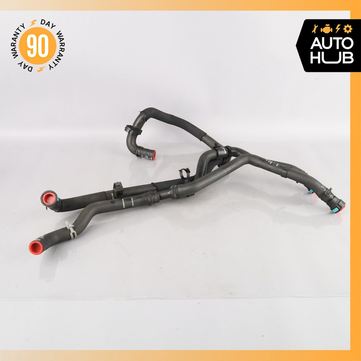 Jaguar X152 F-Type Engine Motor Supercharger Radiator Coolant Hose Set OEM 39k - photo 2