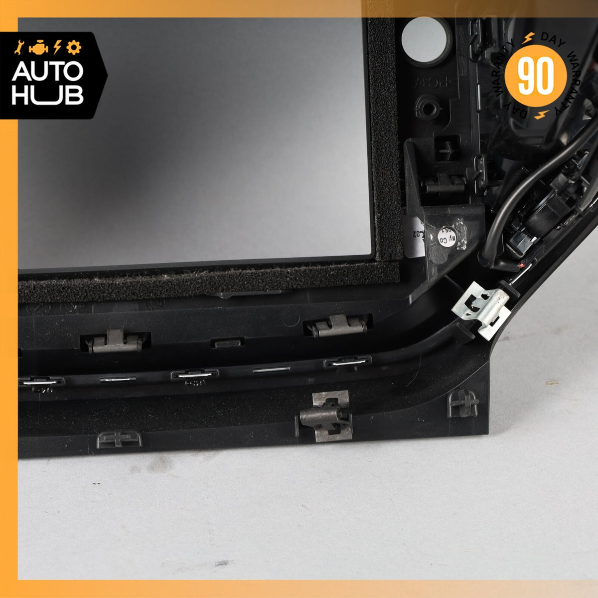 14-16 Maserati Ghibli Center Dash Air Vent Grille Screen Frame Trim Panel OEM - photo 14