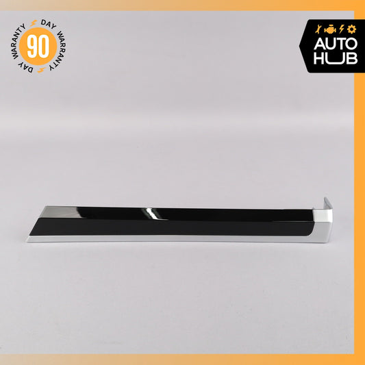 Porsche Cayenne 958 Rear Left Door Panel Trim Molding Piano Wood 7P5867419 OEM - photo 1