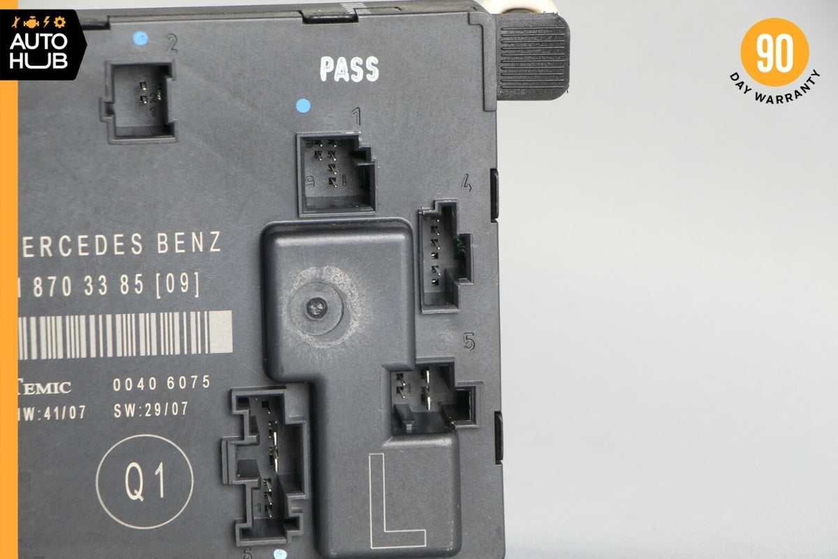 07-09 Mercedes W211 E320 E350 E550 Rear Left Door Control Module 2118703385 OEM - photo 7