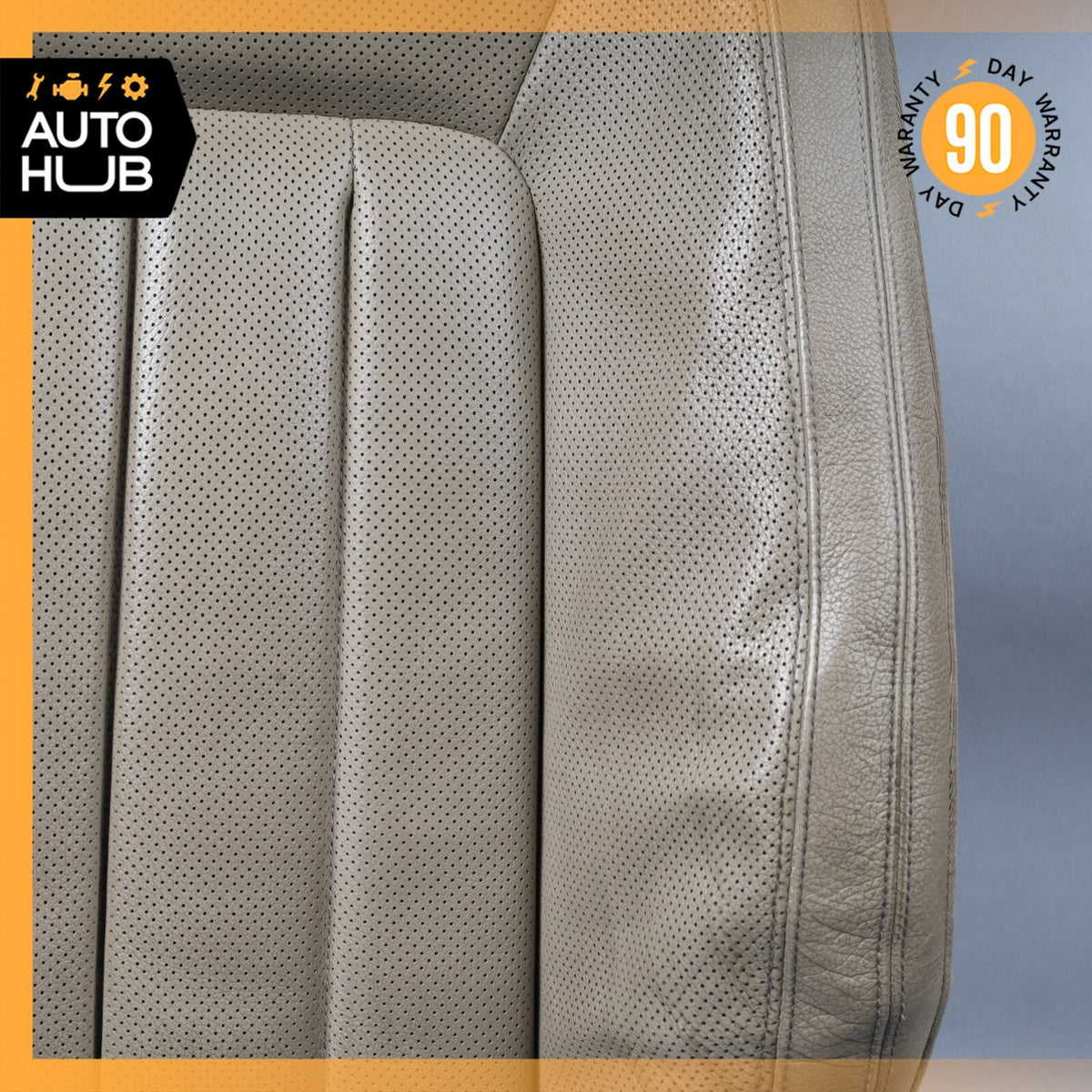 12-14 Mercedes W218 CLS550 Top Upper Seat Cushion Front Left Side Beige OEM - photo 6