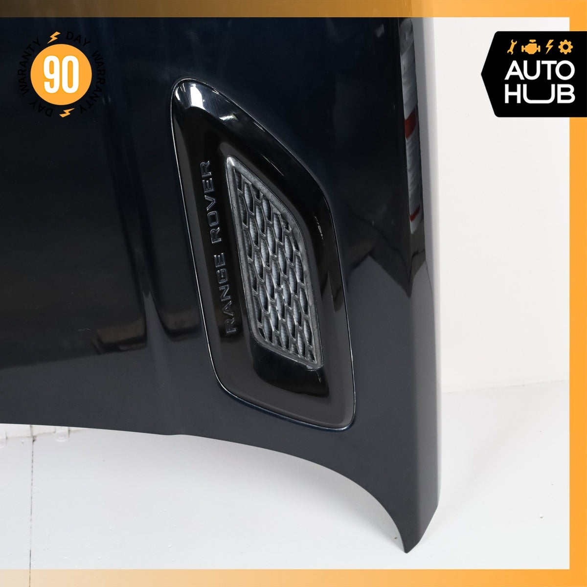 14-22 Range Rover Sport L494 Hood Bonnet Cover Panel Assembly Black OEM - photo 7