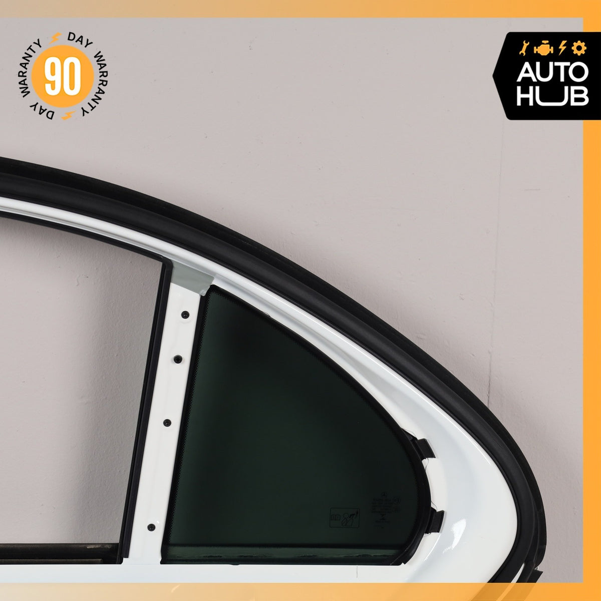 17-23 Mercedes W213 E300 E400 Rear Right Passenger Side Door Shell White OEM - photo 11
