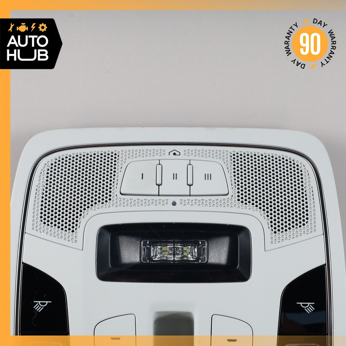Audi C7 S6 S7 Front Overhead Dome Light Lamp Switch Panel 4G0947135G OEM 51k - photo 3