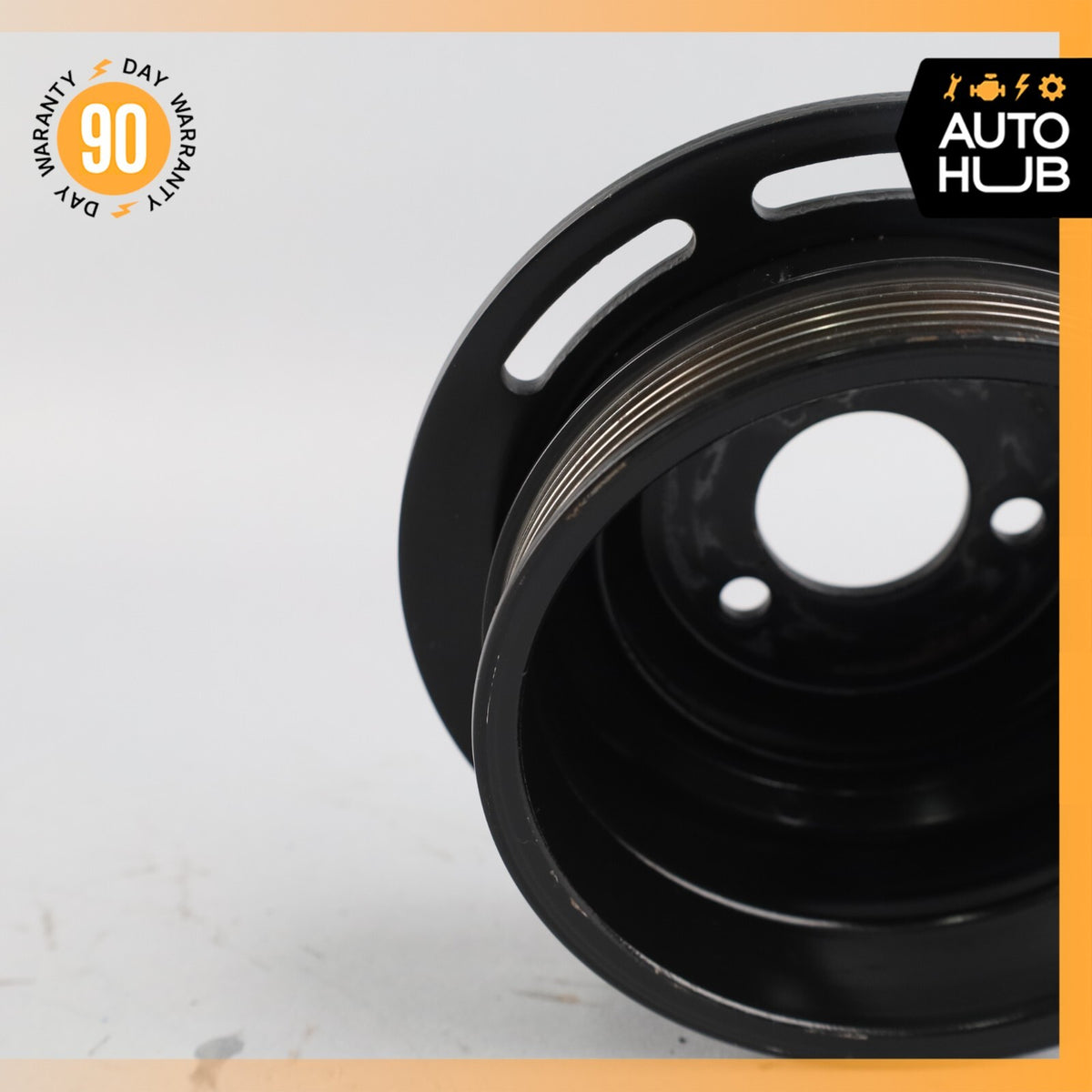 03-06 Mercedes R230 SL500 SL55 Tandem Power Steering Pump Pulley 0004661515 OEM - photo 6