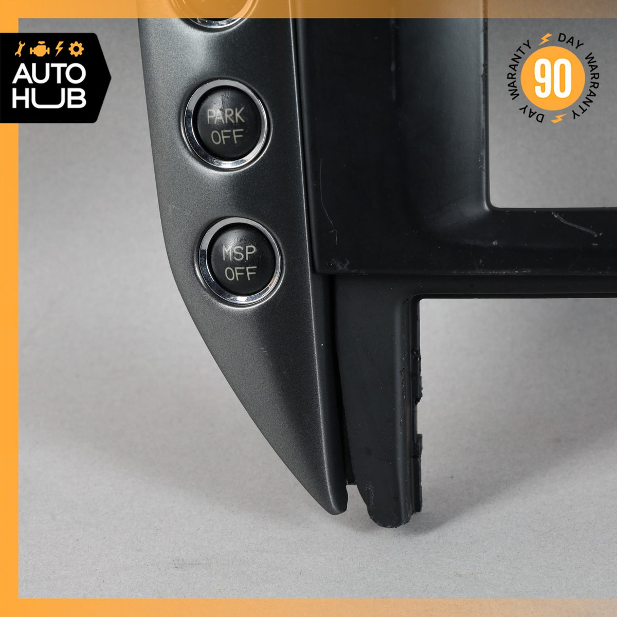 Maserati GranTurismo M145 Center Console Head Unit Navi Trim Bezel w/ Switch OEM - photo 6
