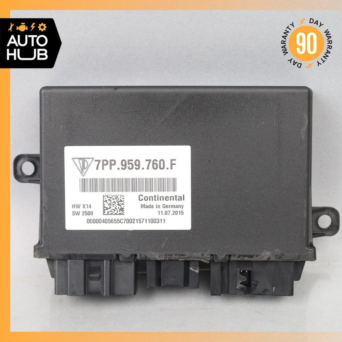 Porsche Cayenne 958 Front Left or Right Seat Control Module Unit 7PP959760F OEM - photo 2