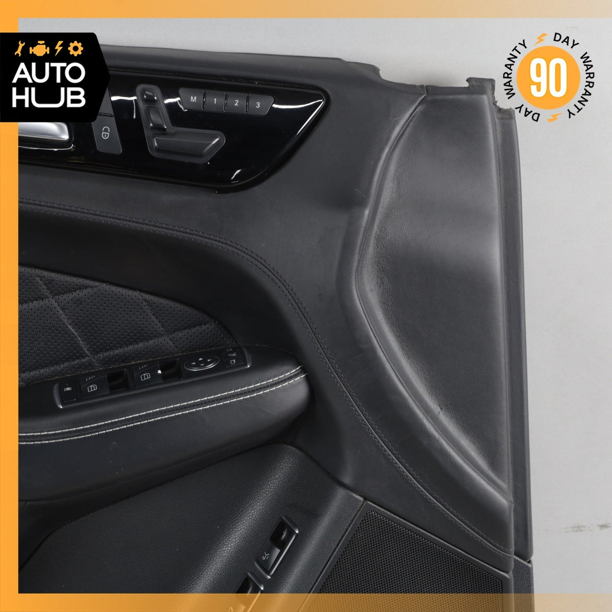 13-19 Mercedes X166 GL350 GLS63 AMG Interior Door Panel Front Left Designo OEM - photo 2