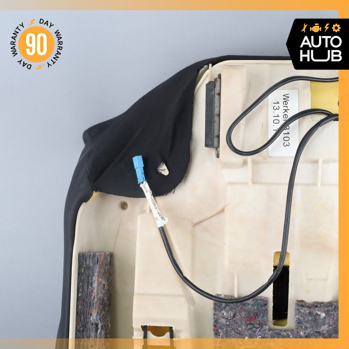Mercedes W221 S600 Rear Left Driver Side Bottom Lower Seat Cushion Exclusive OEM - photo 13