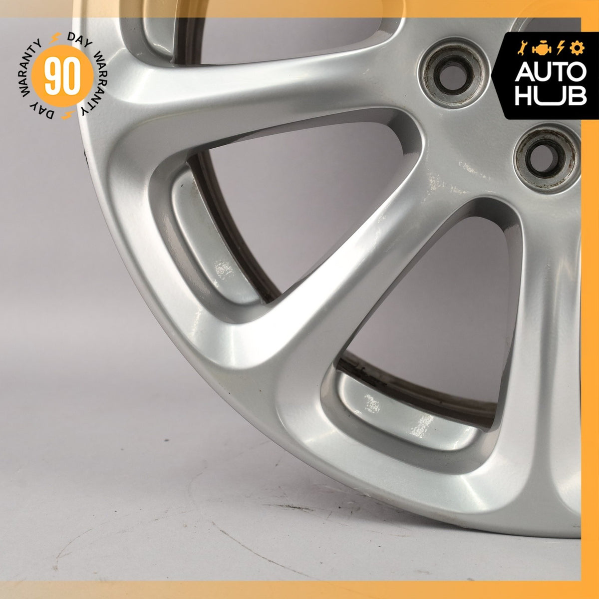 Maserati Quattroporte M139 8.5 x 19 19" Front Wheel Rim Silver 193840 OEM - photo 4