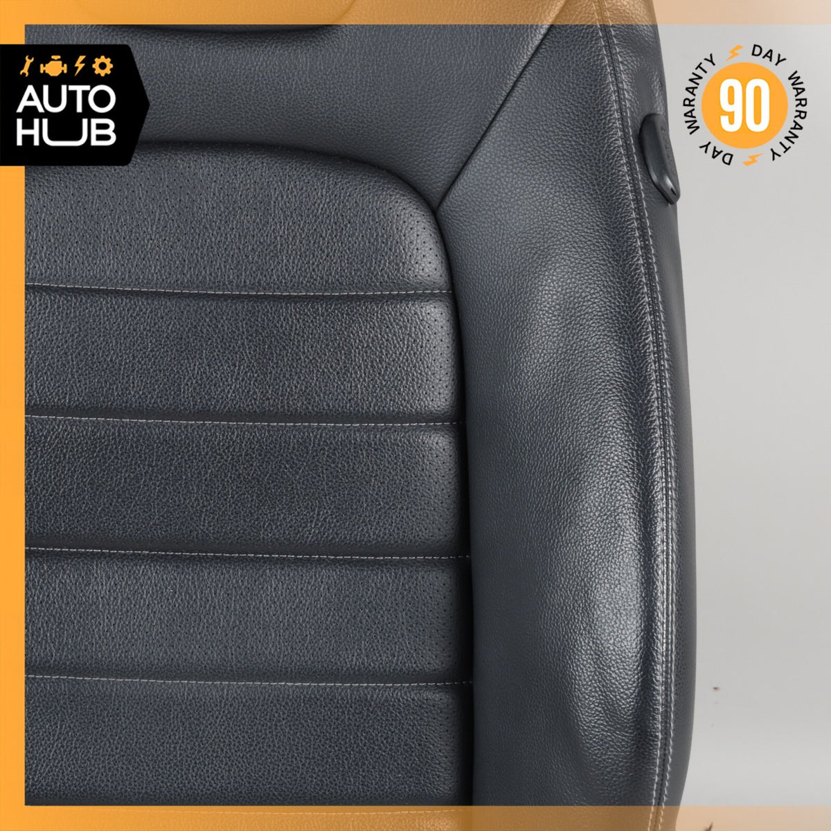 19-22 Mercedes W205 C300 Front Left Driver Side Top Upper Seat Cushion OEM 50k - photo 4