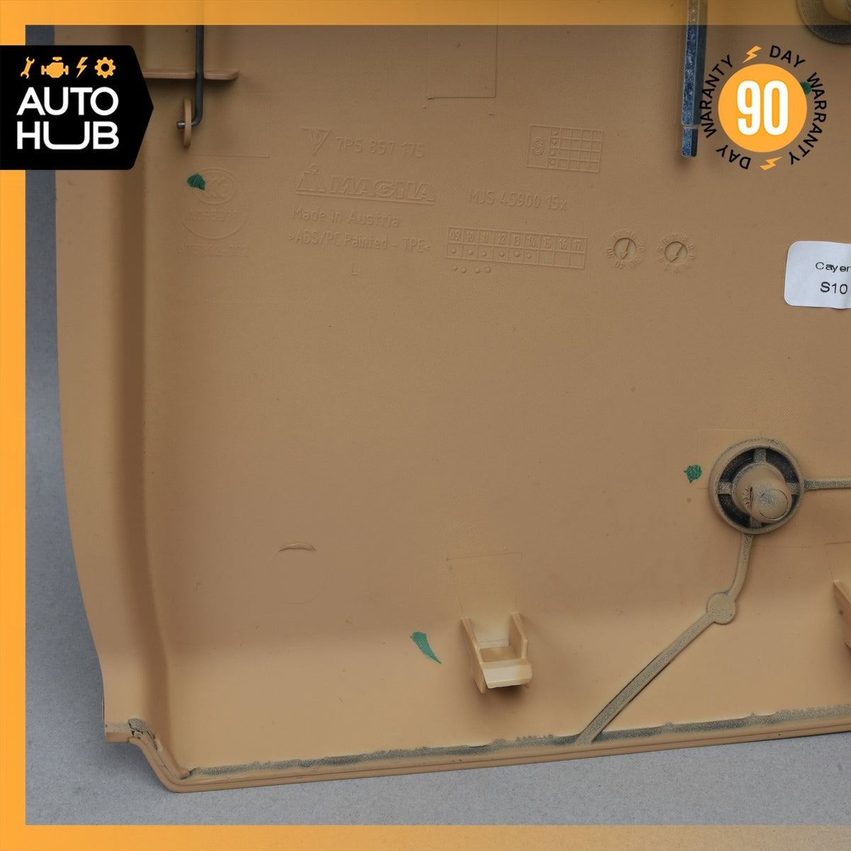 11-18 Porsche Cayenne 958 Dashboard Dash Board End Cover Panel Trim Left OEM - photo 9
