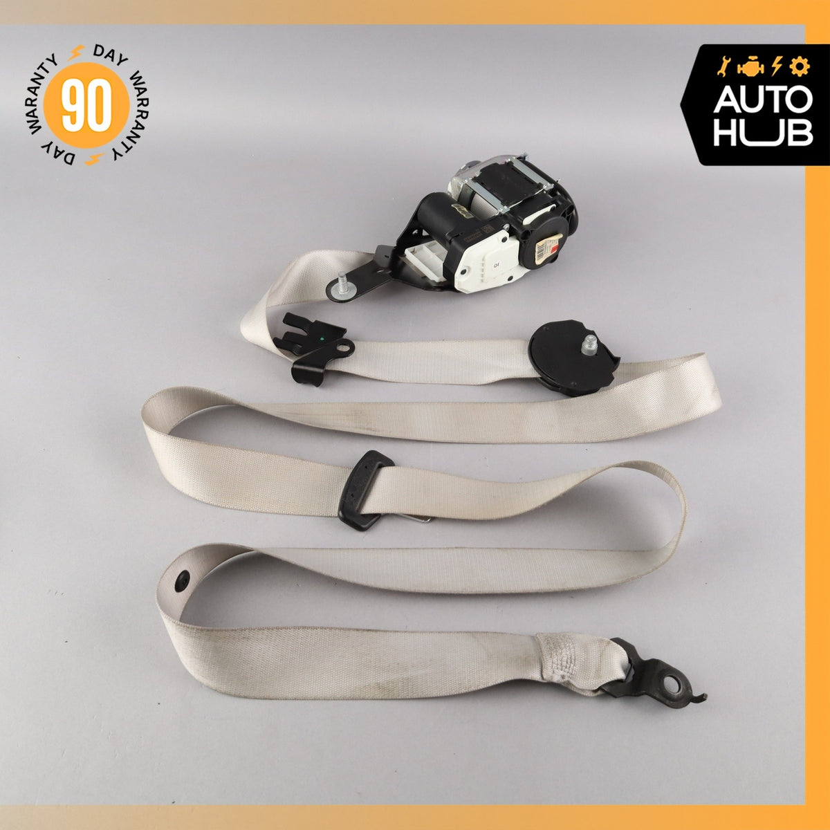 10-13 Mercedes W212 E350 E400 Seat Belt Front Left Driver Side Gray OEM - photo 11