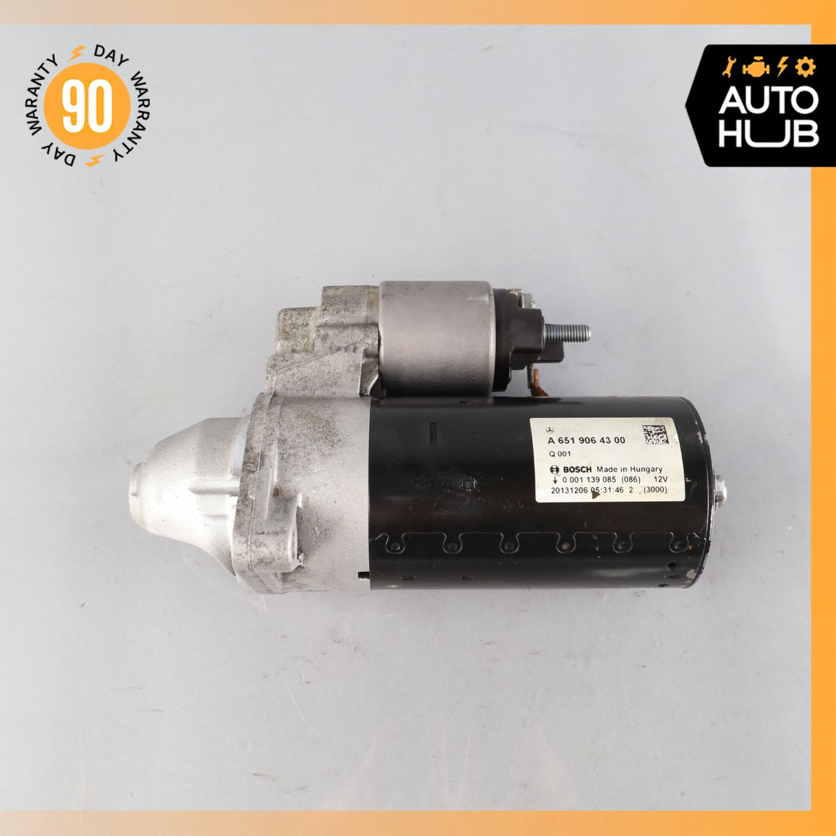 Mercedes W212 E250 Bluetec Engine Motor Starter 6519064300 OEM - photo 3