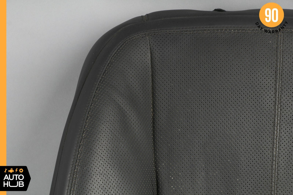 07-09 Mercedes W221 S450 S550 Front Top Upper Seat Cushion Right Passenger Black - photo 2