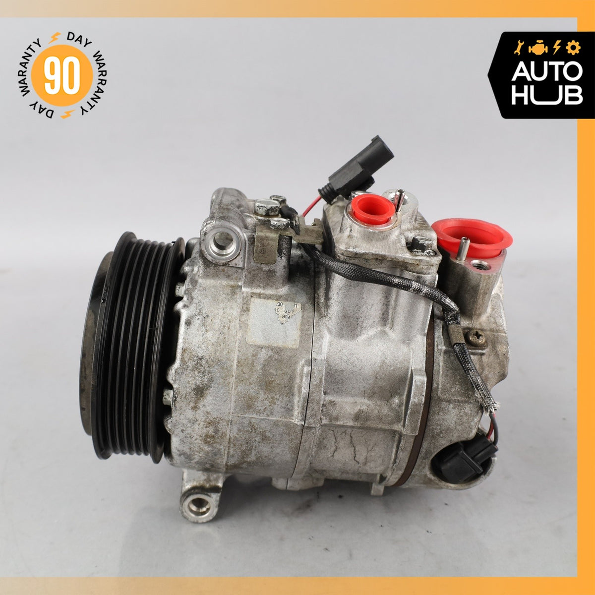 03-11 Mercedes R171 SLK350 CLK55 C55 AMG A/C AC Air Conditioner Compressor OEM - photo 3