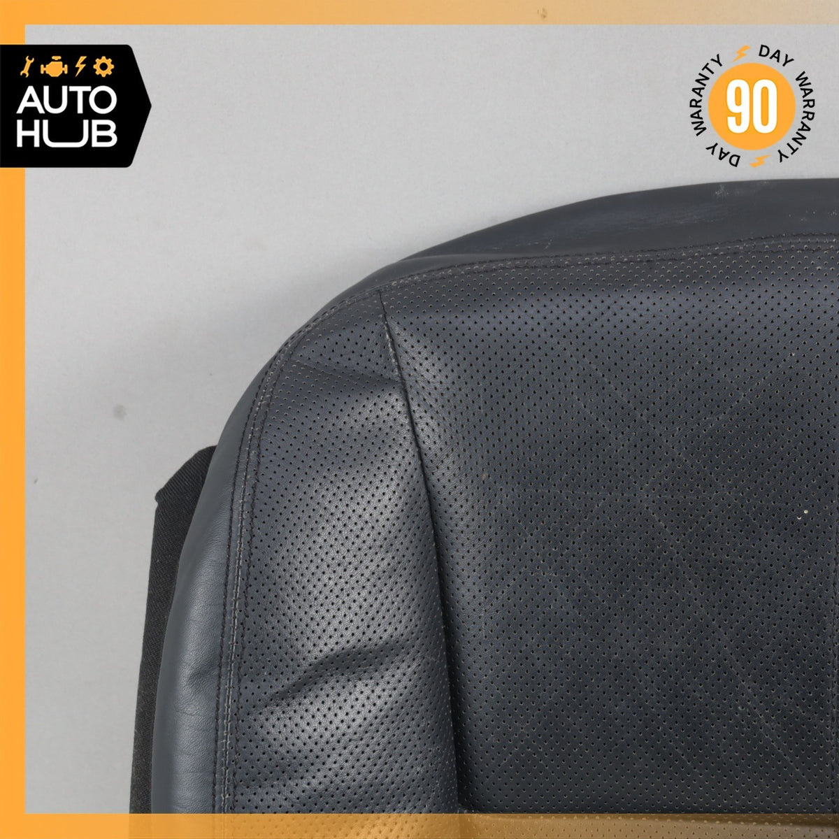 07-09 Mercedes W221 S600 Front Right Side Lower Seat Cushion Exclusive Black OEM - photo 7
