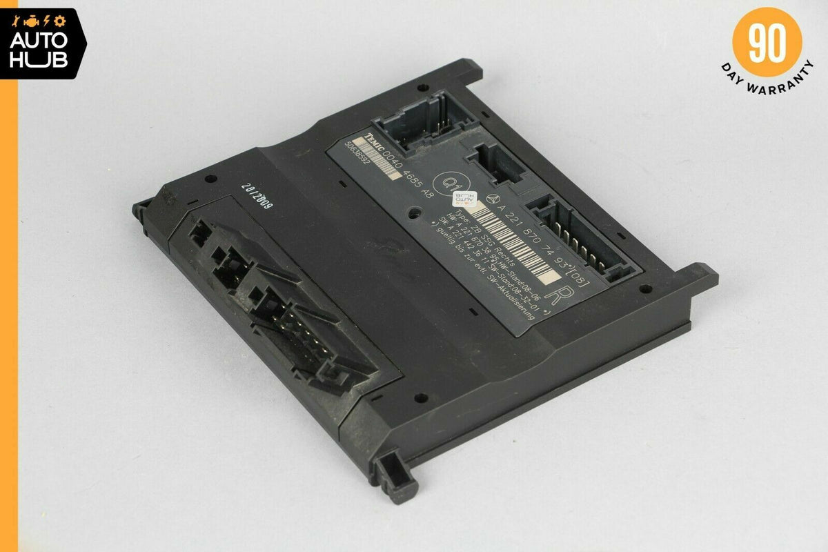 07-13 Mercedes W221 S400 S550 S350 Front Right Side Under Seat Control Unit OEM - photo 3
