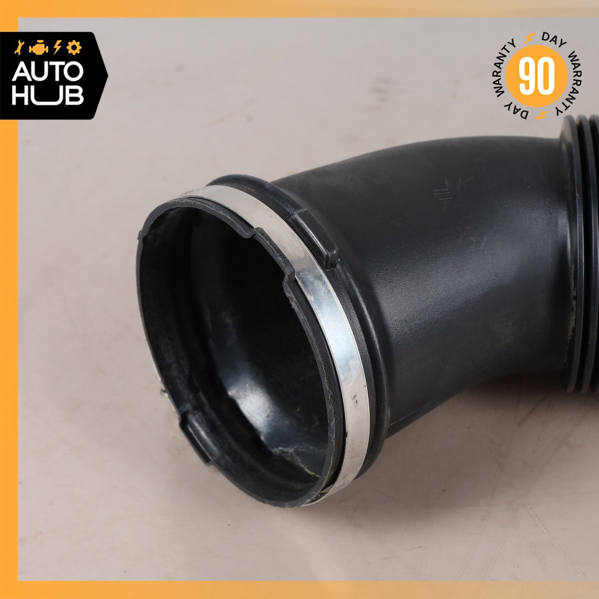 11-14 Audi D4 A8  Air Intake Duct Pipe Hose Left Side OEM - photo 7