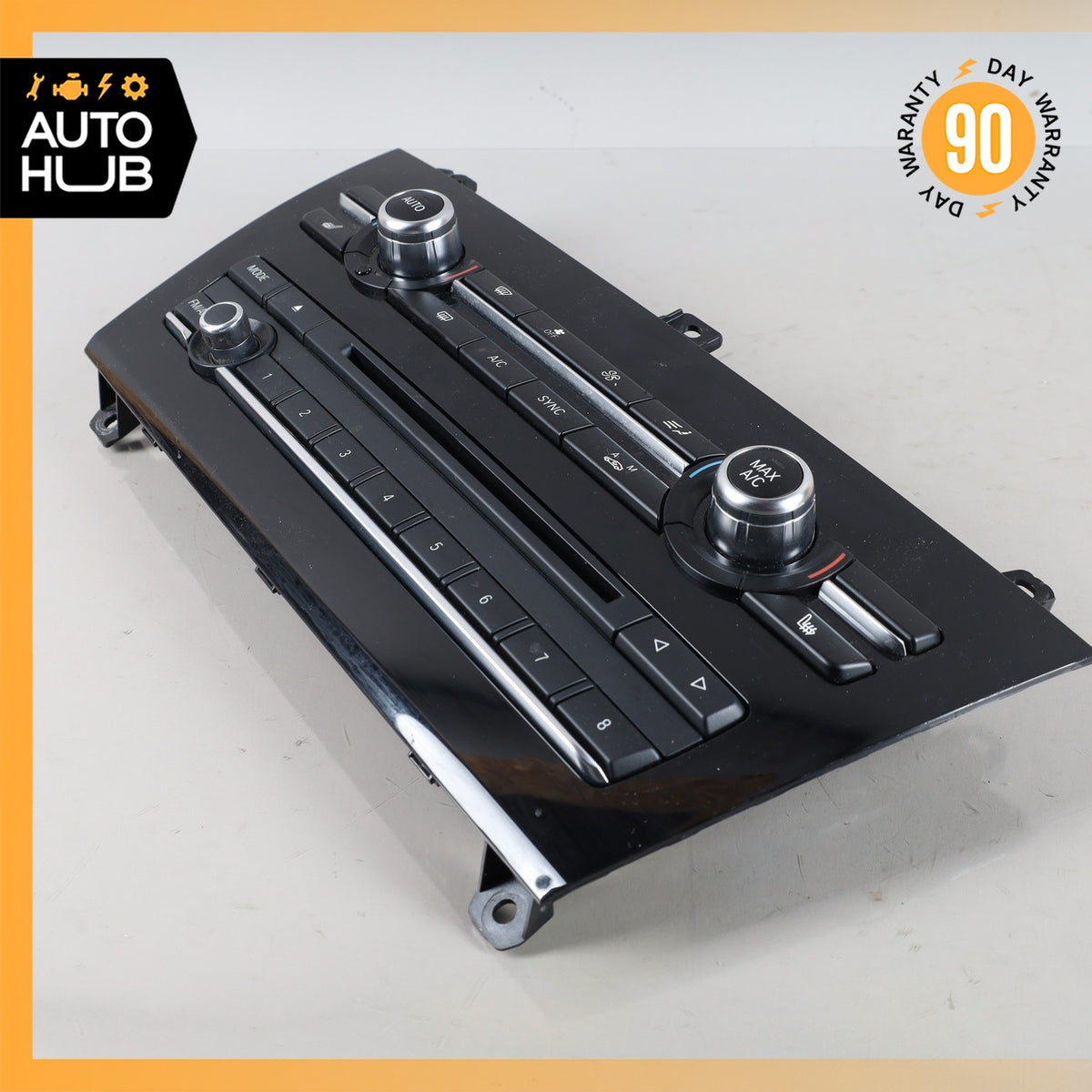 BMW F25 X3 Dashboard A/C AC Air Climate Control Panel Switch 6833313 OEM - photo 10