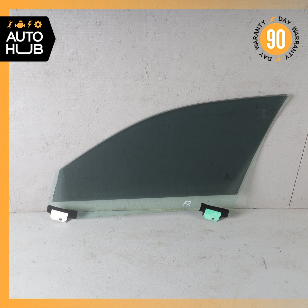 03-13 Maserati Quattroporte M139 Front Right Side Door Window Glass OEM 84k - photo 10