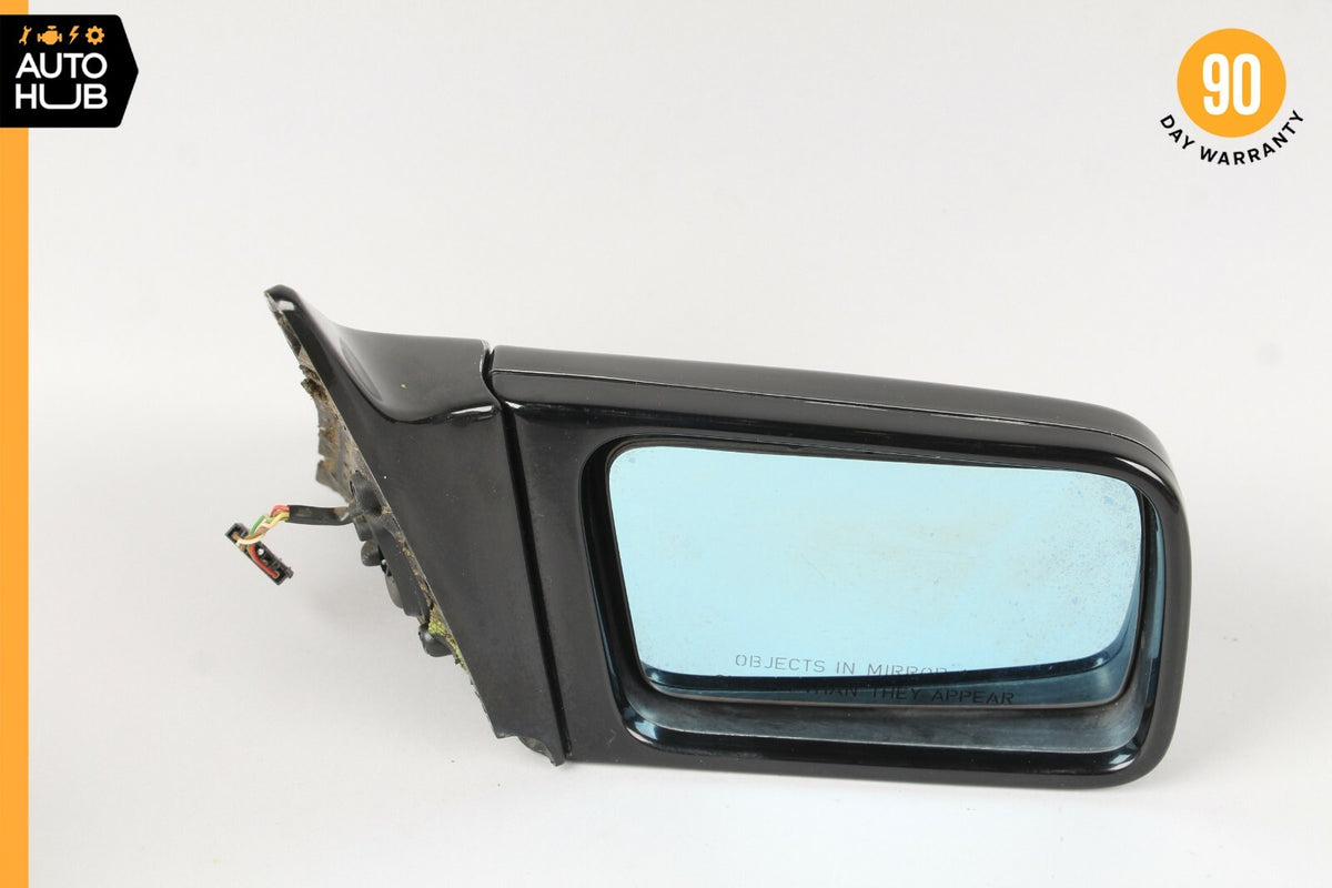 90-96 Mercedes R129 500SL 300SL Side View Door Mirror Right Passenger Black OEM - photo 1