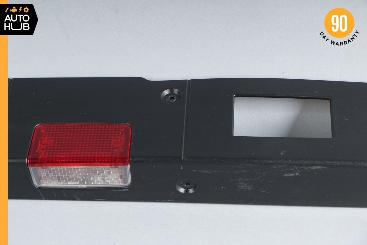 06-11 Mercedes W219 CLS55 CLS550 CLS63 AMG Rear Trunk Lid Trim Cover OEM 74k - photo 3