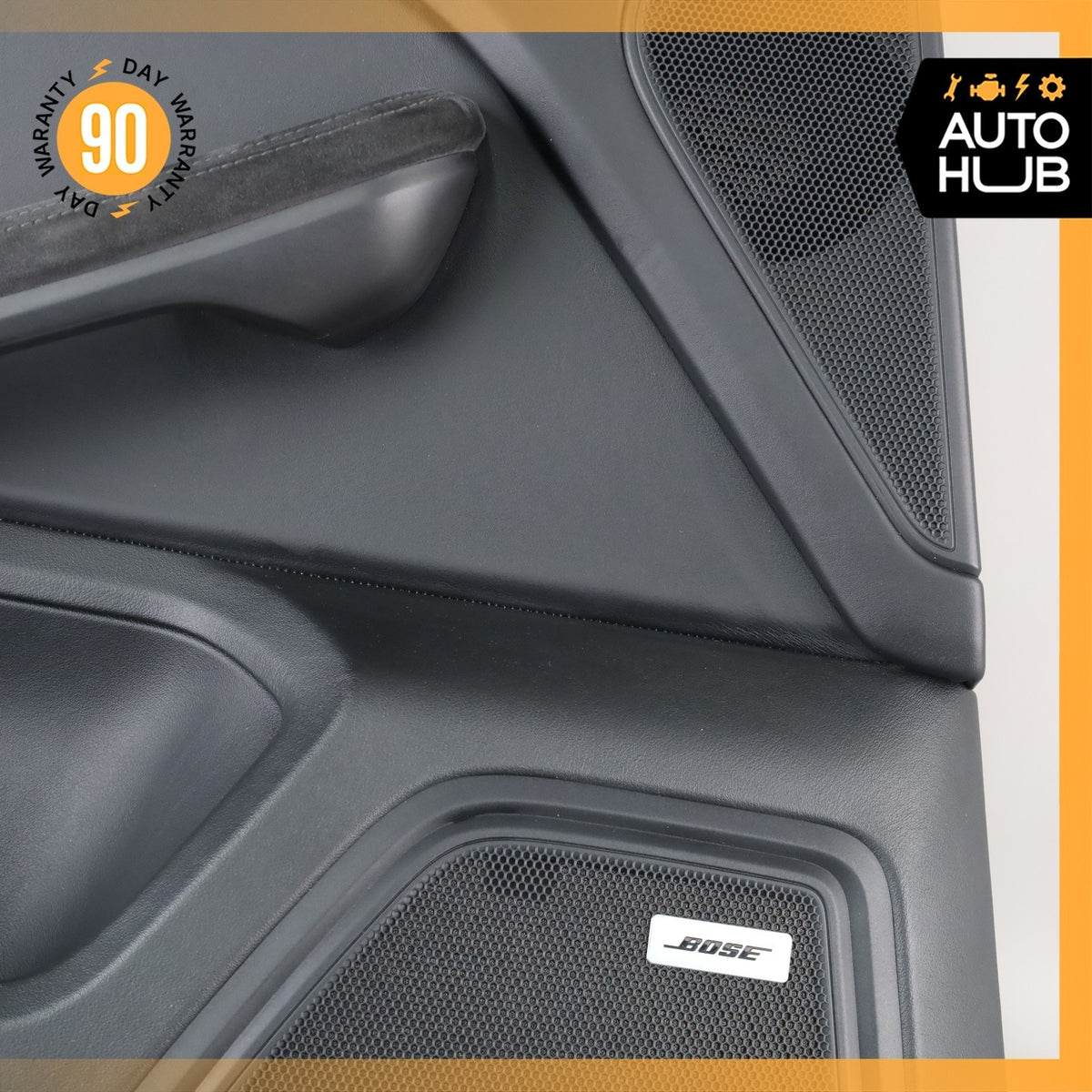 15-24 Porsche Macan 95B Rear Left Driver Interior Door Panel Suede Leather OEM - photo 4
