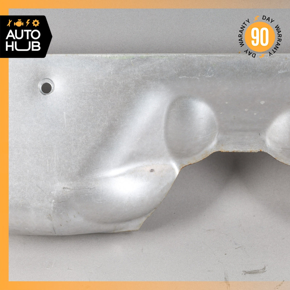 Aston Martin DB9 Left Exhaust Manifold Upper Heat Shield Panel 4G439A462AC OEM - photo 3