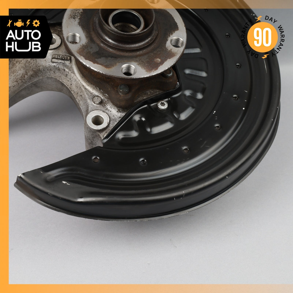 03-13 Bentley Continental GT Rear Left Driver Side Spindle Knuckle Hub OEM - photo 3