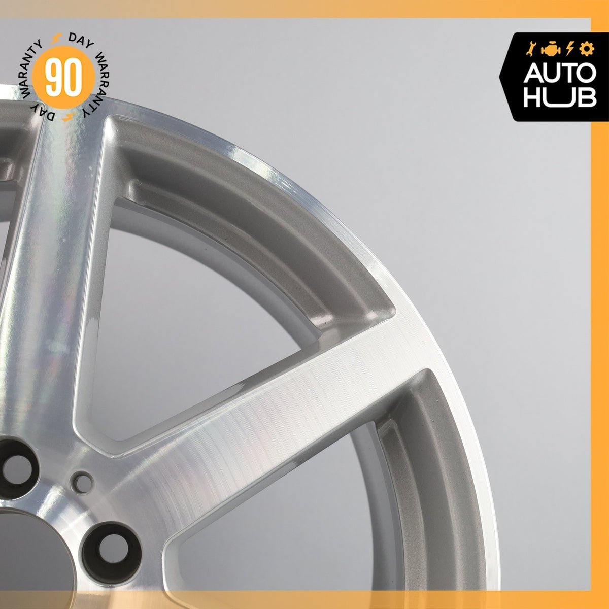 Mercedes W204 C250 C350 C300 C63 AMG Rear Wheel Rim 8.5 x 18 18" 2044019902 OEM - photo 4