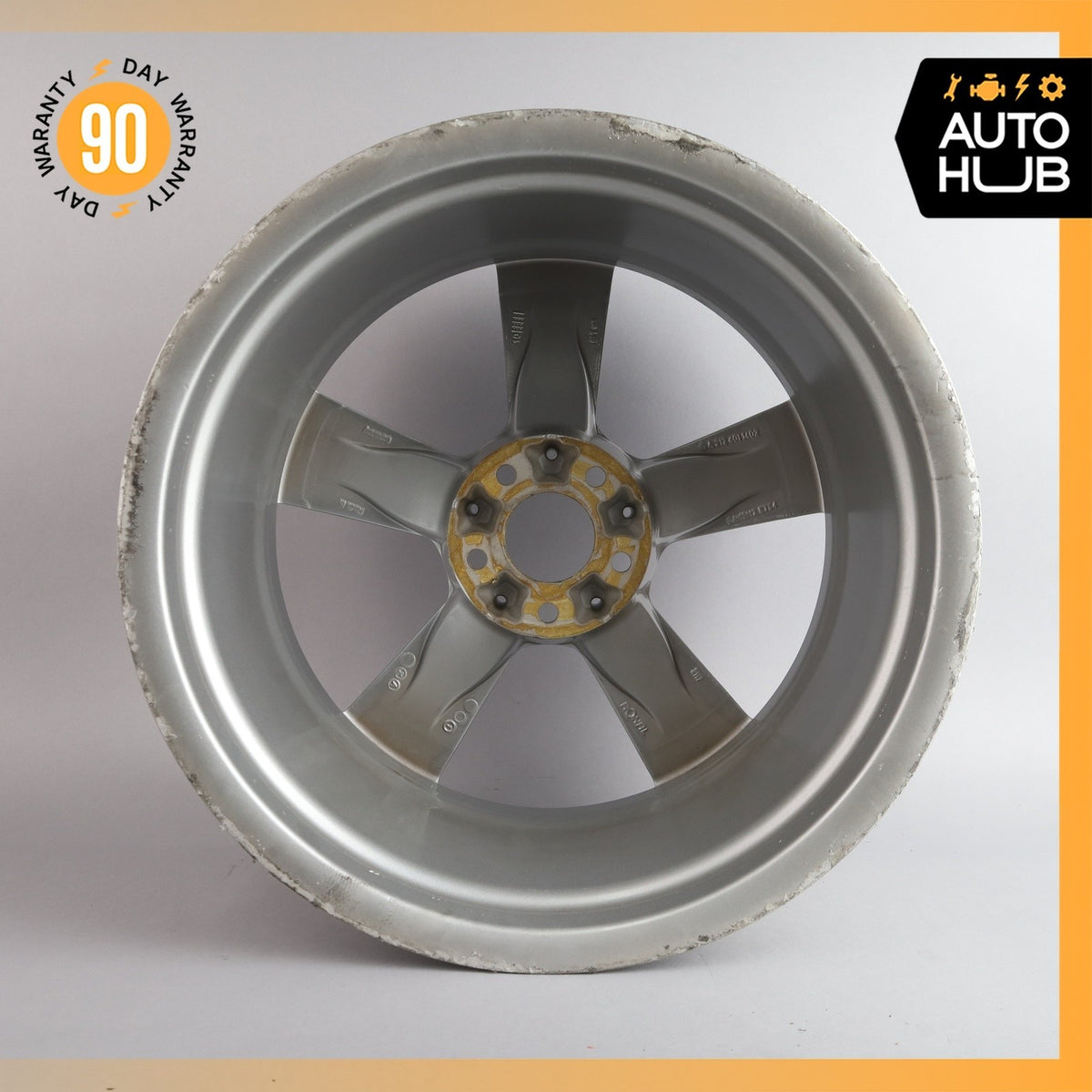 Mercedes W212 E350 E400 9 x 18 18'' Rear Wheel Rim Silver 2124011402 OEM - photo 8