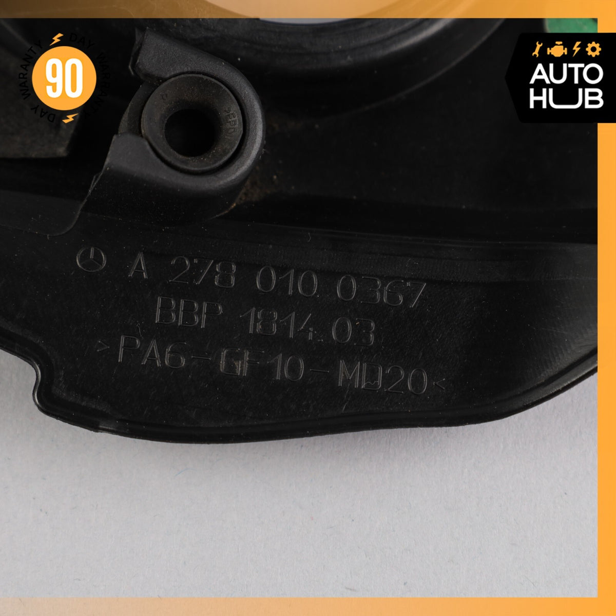 11-20 Mercedes X166 GL450 E550 M278 Engine Appearance Cover Front Right Side OEM - photo 11
