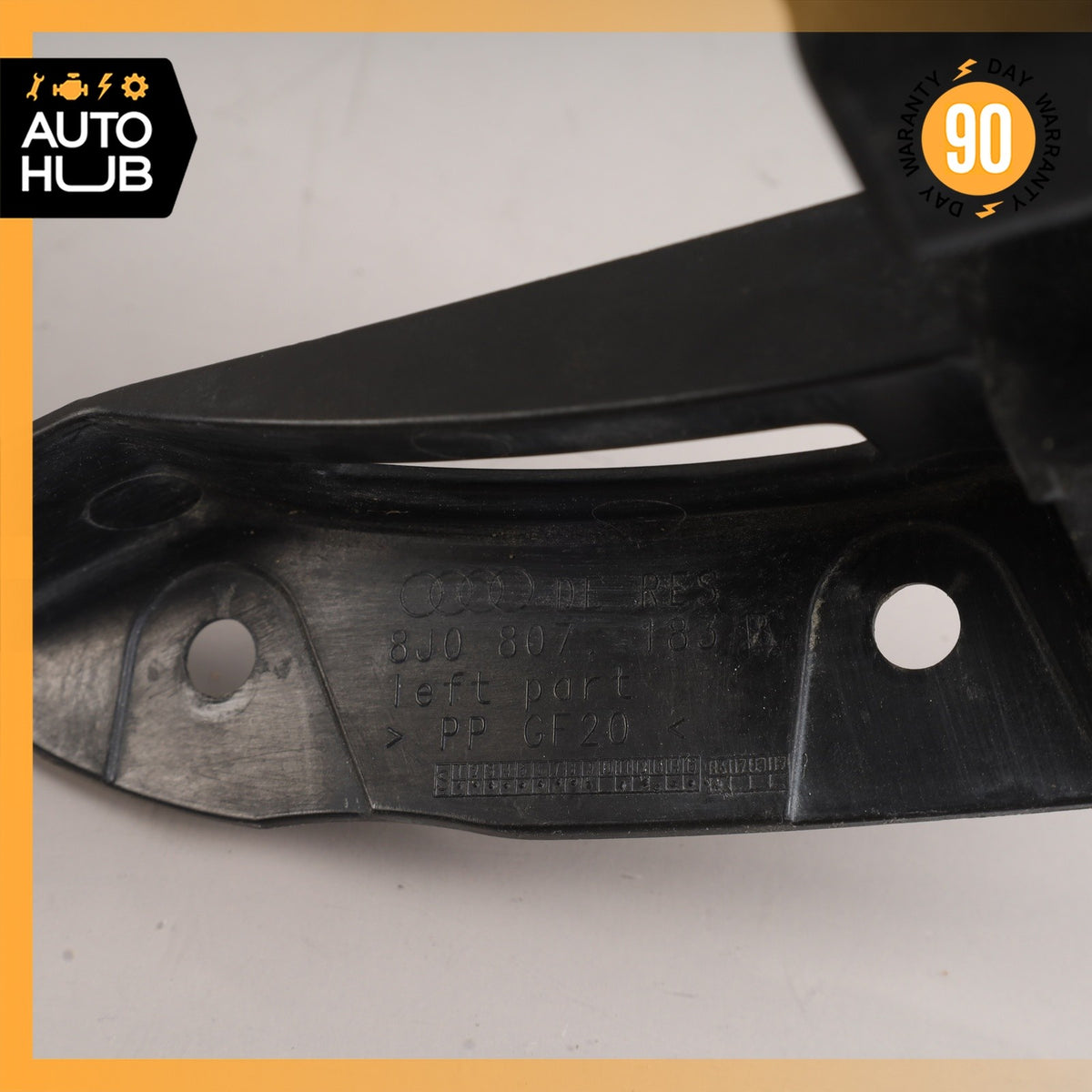 08-15 Audi 8J TT Front Left Side Bumper Support Bracket OEM - photo 8