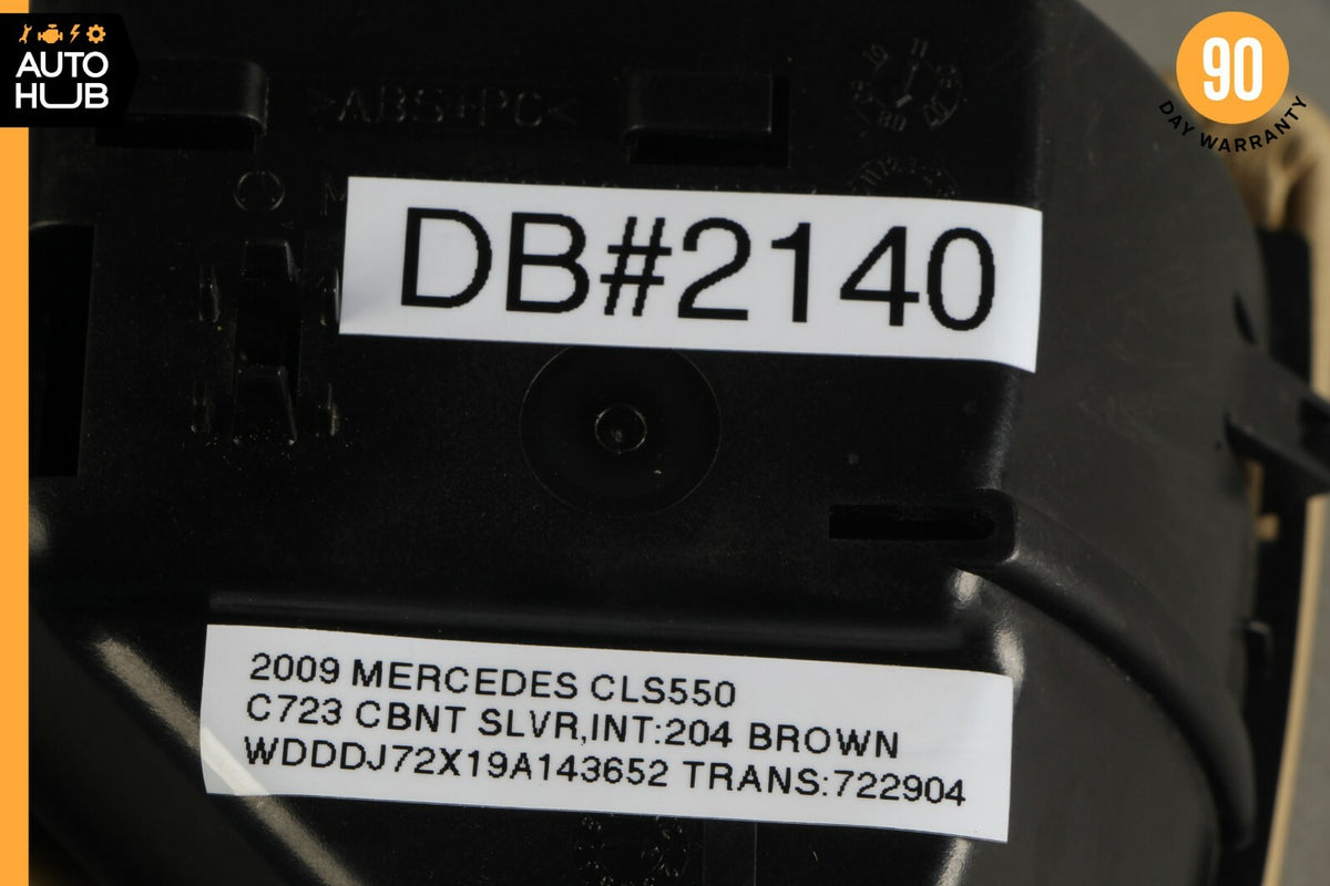 03-09 Mercedes W219 CLS550 E63 AMG Rear Left Door Ash Tray Compartment Beige OEM - photo 9