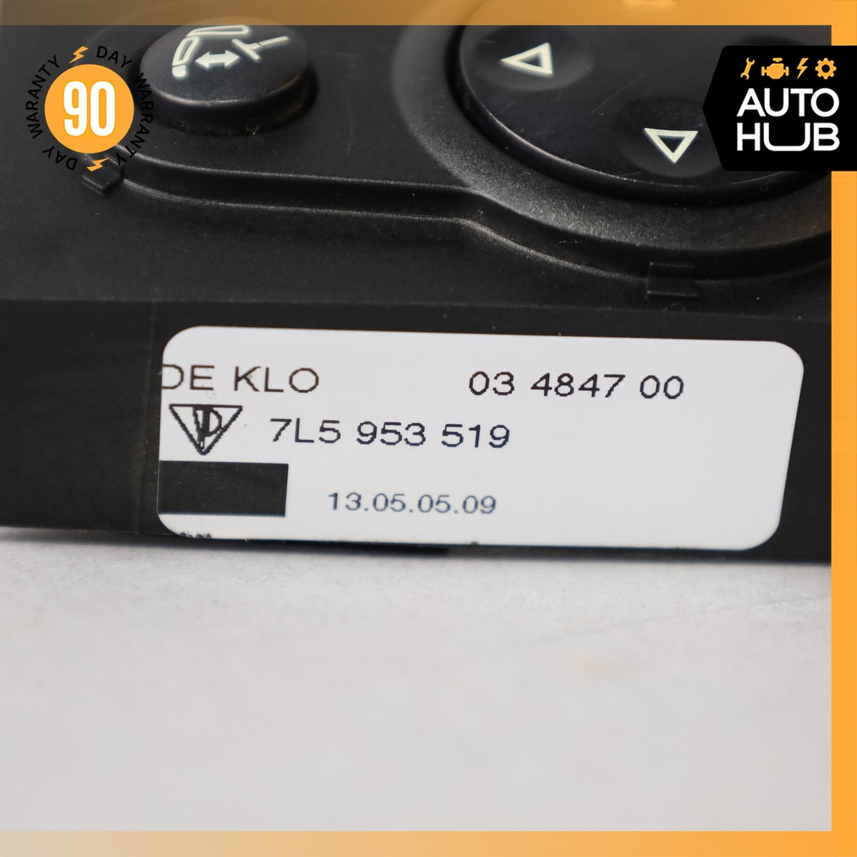 03-10 Porsche Cayenne 955 Turbo S Steering Column Memory Control Switch OEM - photo 9