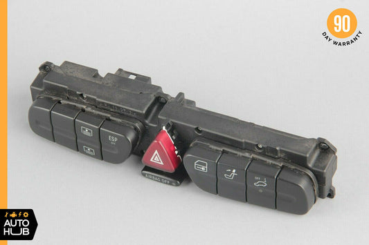 01-04 Mercedes W203 C320 CLK500 Hazard Light Control Switch 2038215258 OEM - photo 1