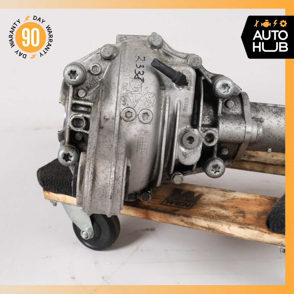 15-18 Porsche Cayenne 958 Turbo Front Differential Axle Carrier Diff OEM - photo 4