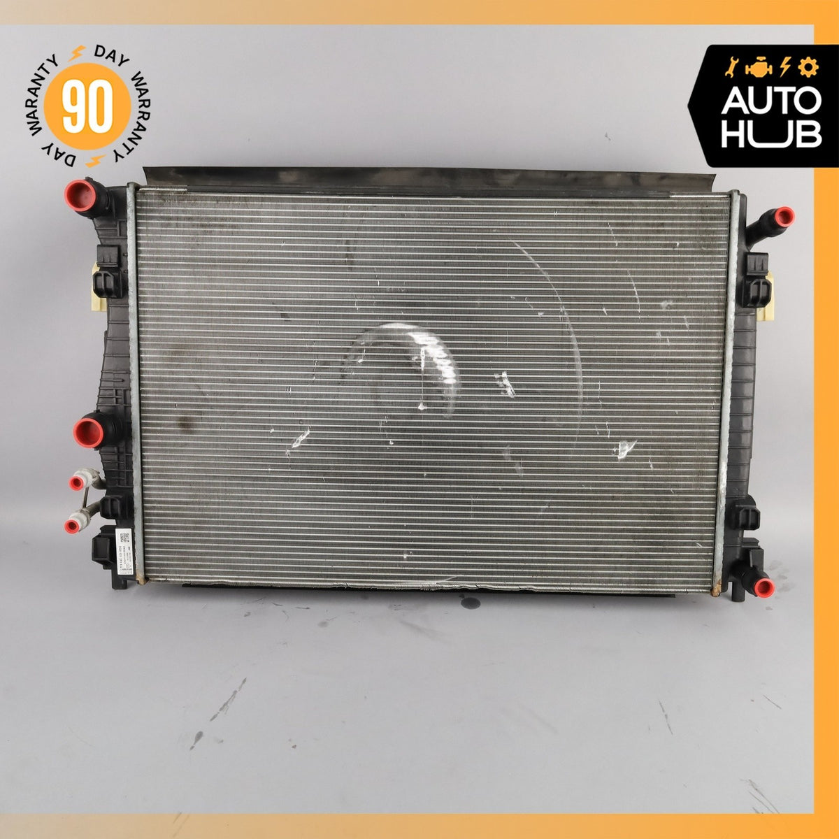 16-18 Audi 8V A3 E-Tron Engine Water Aux Cooling Radiator A/C AC Condenser OEM - photo 3