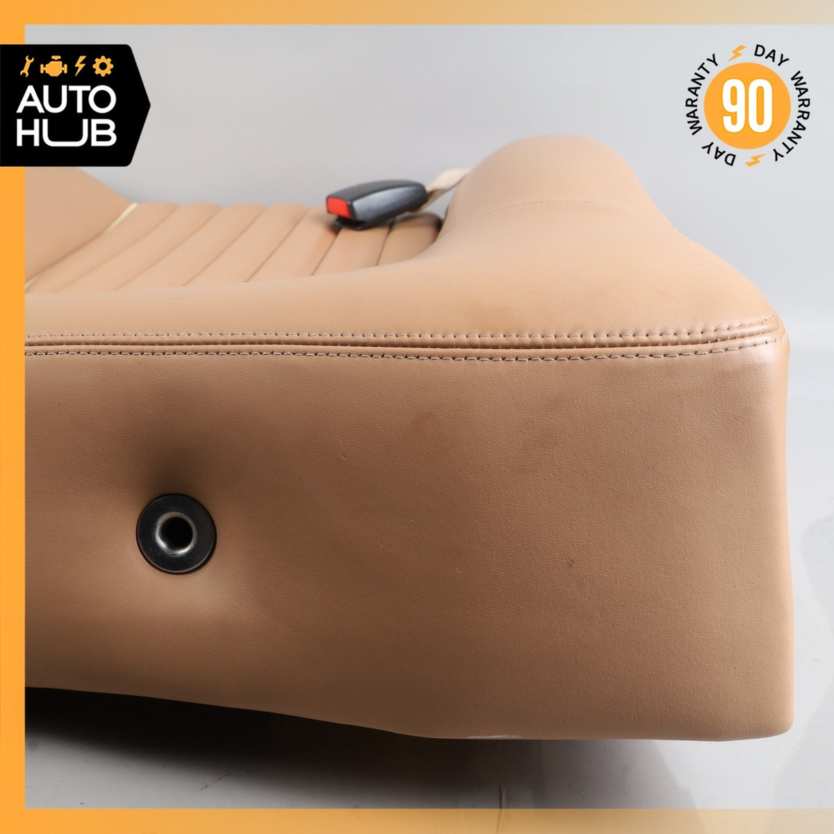 00-02 Bentley Arnage Rear Left Top Upper Seat Cushion OEM 50k - photo 16