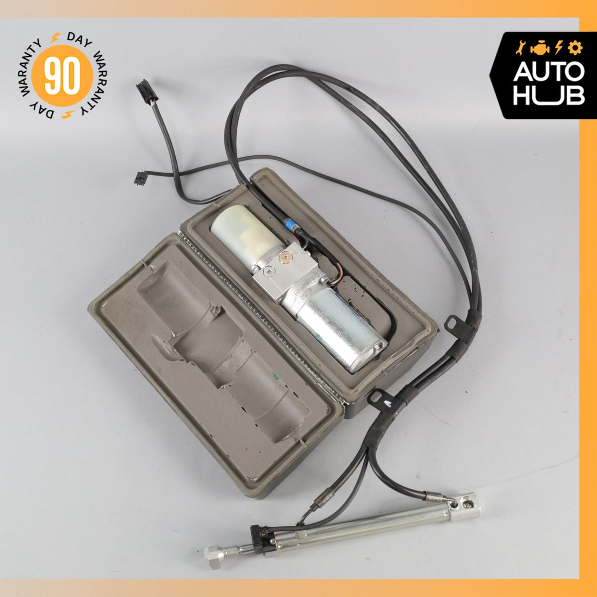 07-13 Mercedes W221 S550 S600 Trunk Lid Locking Hydraulic Pull Down Pump w/ Case - photo 2